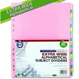 Premier Office Alphabetical Subject Dividers