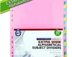 Premier Office Alphabetical Subject Dividers